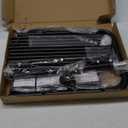 Shoe Rack 2 Tier Long Storage Organizer Wide Metal Shoe Shelf for Closet Entryway Black