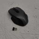 E-YOOSO Wireless Mouse for Laptop, 2.4GHz Computer Mouse 5 Adjustable DPI Office Cordless Mice with USBA Receiver, 6 Buttons, 4000 DPI, Medium to Large Sized Hands Compatible with PC, Laptop, Desktop (Gray)