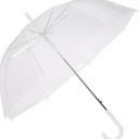 6 Clear Round Umbrella for Rain, Bubble Umbrella for Wedding, With Wide Coverage, 31 Inch
