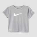 Nike Baby Dri-FIT Swoosh Tee and Shorts 2-Piece Set (Black)