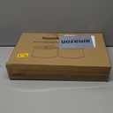 Oval Lamp Shades Set of 2, 16.5"L x 9.6"W x 11"H, Large Beige Lampshades for Table Lamps Bedside Lamps, Natural Linen Lamp Shades for Floor Lamps, Suitable for E26 Base and Saddle Base, Easy Assembly