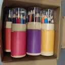 12 Sets Mini Drawing Colored Pencils Bulk with Sharpener, 3.5" Small 12 Colors Portable Travel Pencil Set for Easter Graduation Party Favors Supplies