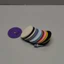 3 Inch Diamond Polishing Pads with M14 Backer Pad, 12PCS Wet/Dry Granite Stone Polish Pad Kit for Drill, Grinder, Polisher, 50-6000 Grit Diamond Sanding Pad for Concrete Marble Rock