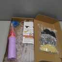 TONIFUL 4 Set Navy Blue Silver Balloon Centerpieces for Table,Balloon Stand Kit for Graduation Decoration 2026,Retirement Party Decorations,Mens Birthday Decorations,Father's Day