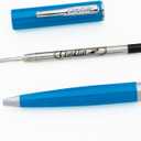 Conklin Coronet Ballpoint Pen Turquoise with Standard Parker-Style Blue Refill Modern Minimalist Luxury Writing Pen Gift for Professionals, Collectors, and Everyday Notes