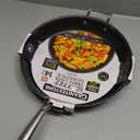 Granitestone 14 Frying Pan with Lid, Large Non stick Frying Pan for Cooking, Frying Pan Nonstick, Ultra Durable Mineral and Diamond Coating, Family Sized Open Skillet, Oven and Dishwasher Safe, Black (Silver)