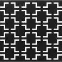 Decorative Outdoor Privacy Screen Panels, Metal Laser Cut Privacy Screen Decorative Patio Metal Fence for Outdoor Indoor Decor (Quadra)