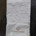 Good Sleep Bedding 100% Cotton Queen Sheet Set - 4 Piece, 800 TC 16 Inch Deep Pocket Queen Sheets, Soft & Breathable Queen Sheets, Luxury Sheet Set Queen Size with Pillow Covers - White Queen Sheets