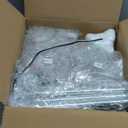 Surpars House Crystal Floor Lamp, Elegant Rain Lamp, Modern Lava Lamp for Living Room, Bedroom, Girls Room, Silver Chrome