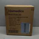 Homedics Bubble Mate Foot Spa, Toe Touch Controlled Foot Bath with Invigorating Bubbles and Splash Proof, Raised Massage Nodes and Removable Pumice Stone