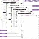 3 x 2026 Planner, Weekly and Monthly Calendar Academic Planner, Jan 2026 - Dec 2026, Planning Agenda Book for Desk Accessories and School Supplies - A5 (6.3'' x 8.5'')