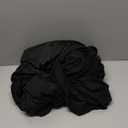 Lemict 6.1FT Black Table Cloth - 2 Pack Fitted Stretch Rectangle Spandex Tablecloth, Washable Table Cover for Party, Picnic, Wedding, Banquet, Birthday and Festival(30" x 72")