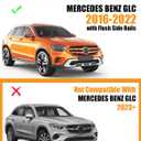 KINGGERI 300lb Lockable Roof Rack Cross Bars Compatible with Mercedes Benz GLC 2016-2022 with Flush Side Rails, Heavy Duty Aluminum Roof Rails Crossbars Luggage Accessories