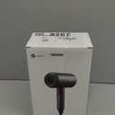 slopehill Professional Ionic Hair Dryer, Powerful 1800W Fast Drying Low Noise Blow Dryer with 2 Concentrator Nozzle 1 Diffuser Attachments for Home Salon Travel (Grey)