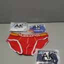 Arjen Kroos Men's Underwear 4 Pack Athletic Cotton Briefs Underpants with Contour Pouch, Size: Medium