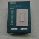 TREATLIFE Single Pole Smart Light Switch, Neutral Wire Required, 2.4GHz Wi-Fi Light Switch, Smart Switch Works with Alexa and Google Home, Schedule, Remote Control