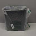 Cesun Small Bathroom Trash Can 2.1 Gallon Wastebasket, Modern Metal Garbage Can Office Waste Basket, Matte Black Stainless Steel Trash Bin for Bedroom, Home Office, Toilet, rv, Near Desk, Under Sink