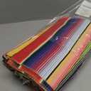 TURNMEON 5 Pack Mexican Table Runner 14 x 106 Inch Large Cinco de Mayo Decorations Serape Table Runners for Fiesta Party Decorations Mexican Theme Party Supplies Fun Taco Tuesday Birthday Carnivals