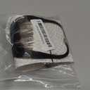 NAYOO Bangs Hair Clip- Darkest Brown Fake Bangs 100% Real Human Hair Extensions Wispy Bangs for Women Fringe with Temples Hairpieces Curved Bangs for Daily Wear (2# darkest brown, Wispy Bangs)