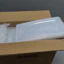 12-Pack Shoe Storage Boxes Clear Magnetic Stackable