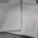 sancua 2 Pack White Tablecloth 60 x 102 Inch, Rectangle 6 Feet Table Cloth - Stain and Wrinkle Resistant Washable Polyester Table Cover for Dining Tables, Buffet Parties and Camping