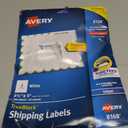 Avery Printable Shipping Labels with Sure Feed, 3.5" x 5", White, 100 Blank Mailing Labels (8168)