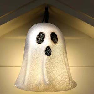 Aurelema Halloween Porch Light Cover Halloween Outdoor Decoration Flexible Ghost Light Cover EVA for Porch Outdoor Garage Fixtures Front Door