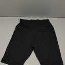 FULLSOFT High Waisted Biker Shorts for Women-5" Tummy Control Fitness Athletic Workout Running Yoga Gym Shorts (Small-Medium, 1-black)