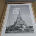 upsimples 20x30 Poster Frame, Display Pictures 16x24 with Mat or 20x30 Without Mat, Wall Hanging Picture Frame, Natural, 1 Pack