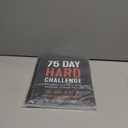 75 Day Hard Challenge Journal for Men or Women with PVC Cover – 75 Hard Challenge Book with Daily, Weekly, Monthly Planner & Wellness Trackers – 75 Challenge Planner Tracker for Fitness, Habits & Self-Care