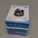 3 x App1e AIRP0Ds Pro Alternative Wireless Ear Buds, Studio-Quality, Deep Bass, Enhanced Audio Clarity, Bluetooth 5.4 Earbuds, ENC Noise Cancelling Call, Secure Fit Memory Foam Tips, IPX6 Waterproof(Blue)