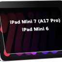 Privacy Screen Protector for iPad Mini 7 (A17 Pro), Tempered Glass for iPad Mini 7th (2024)/ Mini 6th Generation(2021) 8.3 Inch, Anti-Spy, Anti-Scratch, Bubbles Free