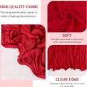 3 Pack 120 Inch Red Cheesecloth Table Runner Boho Rustic Gauze Sheer Romantic 10 FT Long Cheese Cloth Table Runner for Bridal Baby Shower Wedding Party Birthday Holiday Home Easter Decor