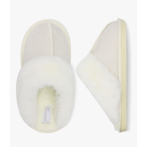 Besroad Winter Fuzzy House Slippers Sandals Plush Faux Fur Fluffy Flats Slippers Warm Slide Shoes for Women, Size 38-39