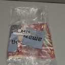 EKOREST Merry Christmas Tree Skirt 36 Inches, Red Backgrond with Trees Pencil Tree Skirt, Winter Xmas Tree Mat for Home Party Holiday Decorations