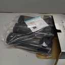 VITVITI Shampoo and Conditioner Dispenser for Shower Wall, Shower Soap Dispenser 3 Chamber No Drill Wall Mounted, 10.2 OZ Plastic Refillable Shower/Body Wash Bottles for Bathroom (Black)