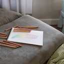 LYRA Waldorf Selection Giant Triangular Colored Pencil, Unlacquered, 6.25 Millimeter Cores, Assorted Colors, 12-Pack (3711121)