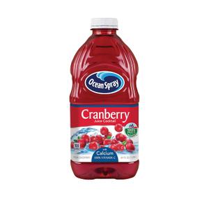 Ocean Spray Cranberry Cocktail Calcium Non Round, 64-Ounce Bottles (Pack of 8) (EXP 06/20/26)