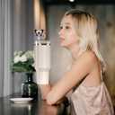 3 x Butterfly Straw Topper for Stanley Cup, Silicone Glitter Straw Cover, Cute Straw Cover Cap Tumbler Cup Accessories