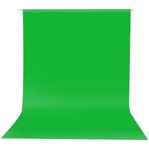 HEMMOTOP Green Screen Backdrop, 5x6.5 ft Photography Chroma Key Greenscreen Background Sheet for Background Removal, Zoom Meeting, Photo Video Studio, Live Streaming, Video Recording (Backdrop only)