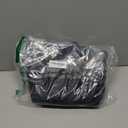 GOTDYA Extra Large Beach Bag, XL Mesh Tote with Zipper and Pockets Ideal for Your Family Lake/Cruise/Beach Vacation Essentials-Black