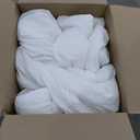 Bedsure Oversized King Comforter Set, White Soft Prewashed Bedding for All Seasons, 3 Pieces GentleSoft Bed Set, 1 Lightweight Comforter (120"x98") and 2 Pillowcases (20"x36")