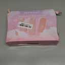 MONDAY Giftset with Travel Size Shampoo, Conditioner, Body Wash Cosmetics Bag and Keyring