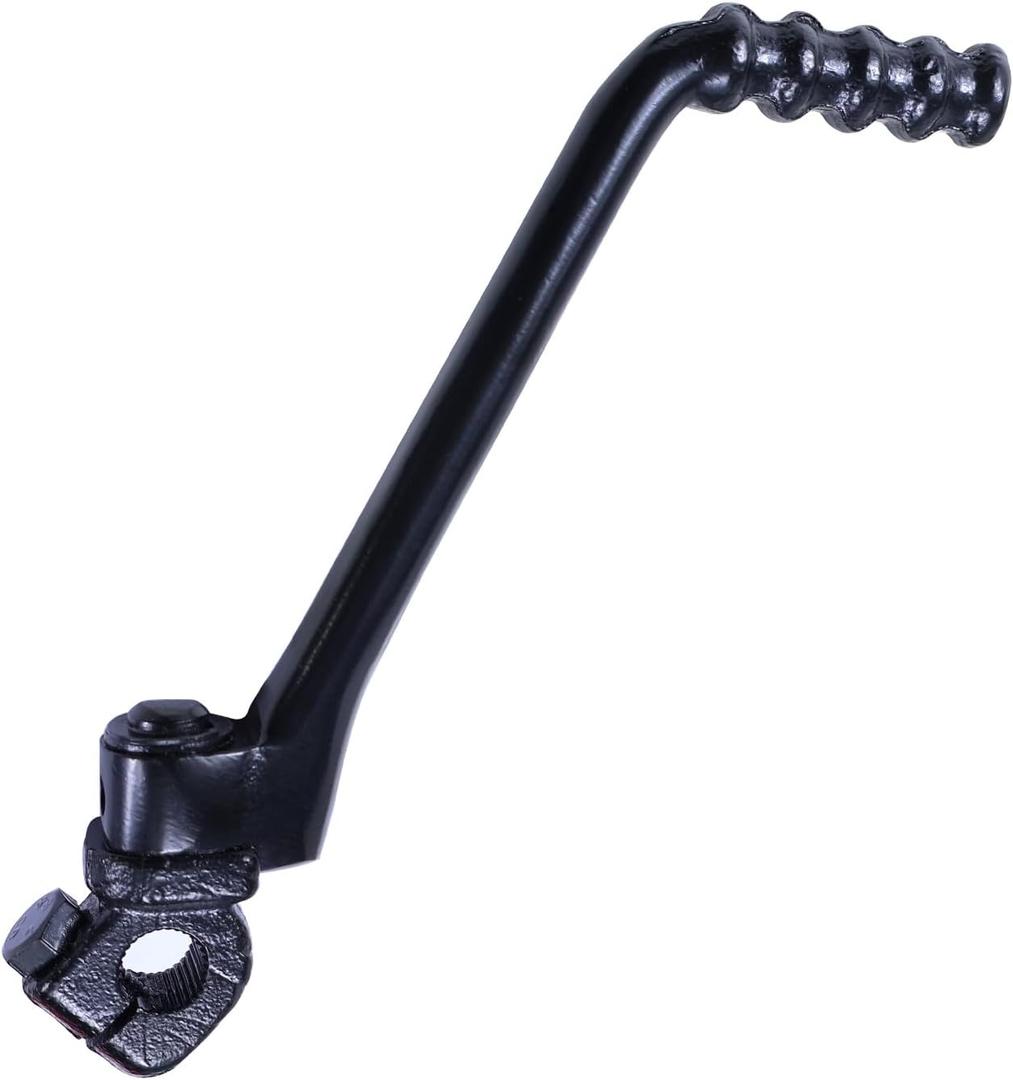 13mm 0.51 Kick Starter Pedal Lever for 50cc 70cc 90cc 110cc 125cc Apollo Z20 RFZ 125 TTR110 PW80 DS80 SSR110 SSR125 CT90 TaoTao DB27 Coolster Lifan Chinese Pit Dirt Bike Motorcycle Part Black