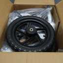 KRIDDO Toddler Balance Bike 2 Year Old, Age 24 Months to 5 Years Old, 12 Inch Push Bicycle with Customize Plate (3 Sets of Stickers Included), Gift Bike For 2-3 Boys Girls, White