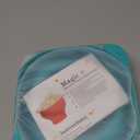 The Original Proper Popper Microwave Popcorn Popper, Silicone Popcorn Maker, Collapsible Bowl BPA Free & Dishwasher Safe - (Aqua)