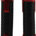 Grip Sleeves Fit for Motorcycle Turn Throttle Grips Rubber Anti-Slip for SX SXF XC XCF XCW EXC EXCF 125 150 250 300 500 Motorcycle Handlebar (Red)