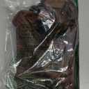 Verdusa Women's Sexy Corset PU Leather Halter Tops Backless Lace Up Crop Going Out Tops Rave Outfits (Large, Brown)