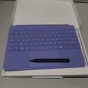 Microsoft Surface Pro Keyboard and Slim Pen 2 Bundle for Surface Pro 12" Device, Alcantara Material, Violet