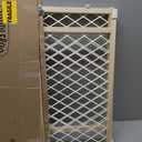 Toddleroo by North States - Diamond Mesh Wooden Baby Gate: Pressure Mounted Baby Gate for Doorways - Adjustable 26.5 to 42 Inches Wide - 23 Inches Tall
